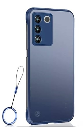 REALCASE Vivo V27 5G / V27 Pro 5G Back Cover Case | Stylish Frameless Matte Hard